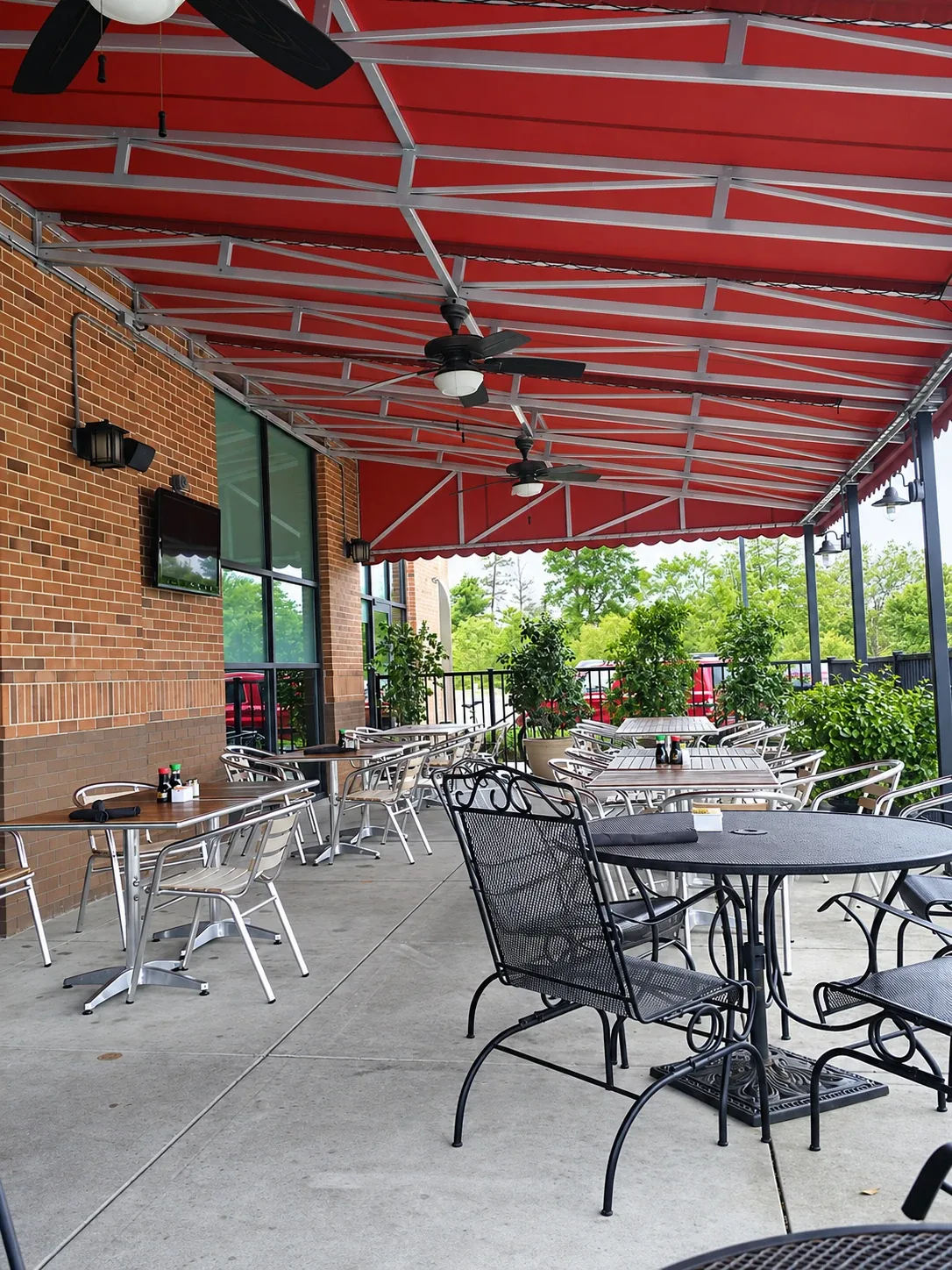 The patio